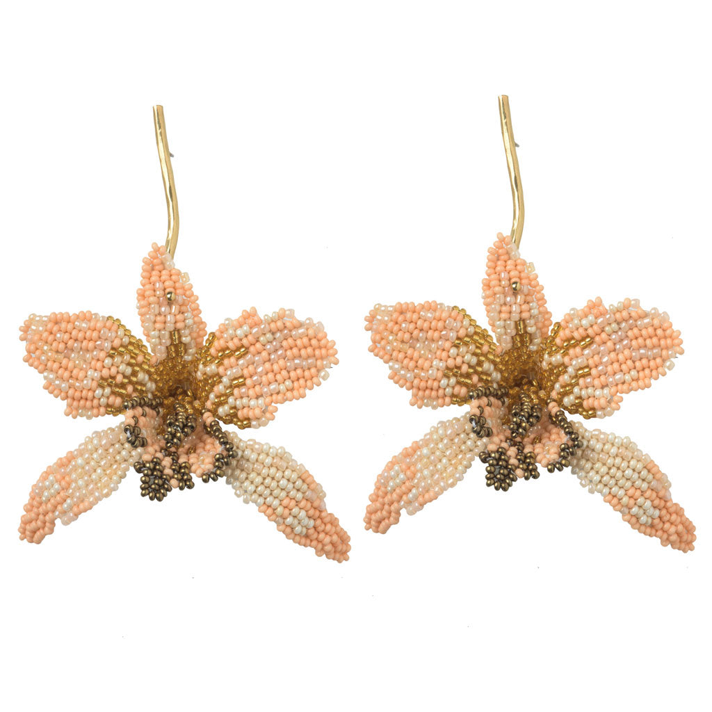 Orquídea Blush Pink Earring