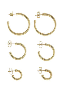 Calima Hoops ( Medium )